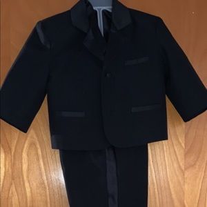 Black Tuxedo little boys 3 piece suit -Size 2T